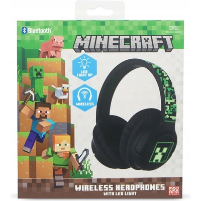 OTL TECHNOLOGIES Minecraft LED Headphones