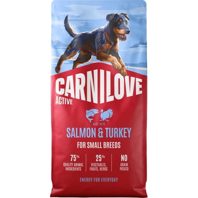 Carnilove Active Adult Small Breeds Salmon & Turkey 12 kg