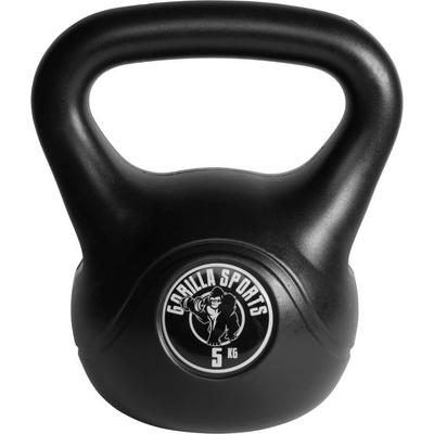 Gorilla Sports kettlebell plast 5 kg