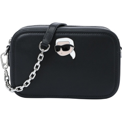 KARL LAGERFELD Чанта с презрамки 'Ikonik 2.0' черно, размер One Size