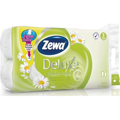 Zewa Deluxe Camomile 3-vrstvý 8 ks – Zboží Dáma