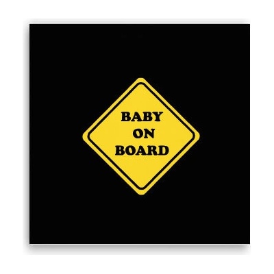 Fotoobraz 40x40 cm Baby on board