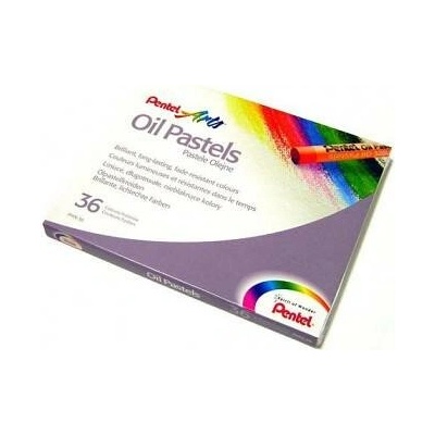 Pentel Olejové pastely kulaté 36 ks