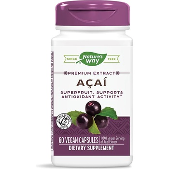 Nature's Way Acai, 60 капсули, Nature's Way