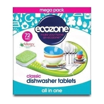 Ecozone tablety do umývačky Classic 72 ks