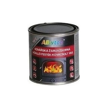 Motip Alkyton Žiaruvzdorná farba kováčska čierna 250ml