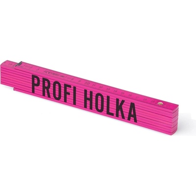 Metrie Block 52 Skládací metr s potiskem Profi holka 2 m