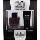 Antonio Banderas Seduction in Black EDT 100 ml + balzám po holení 75 ml dárková sada