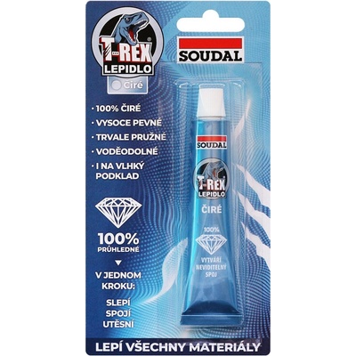 Soudal T-REX Power 25 ml transparentní
