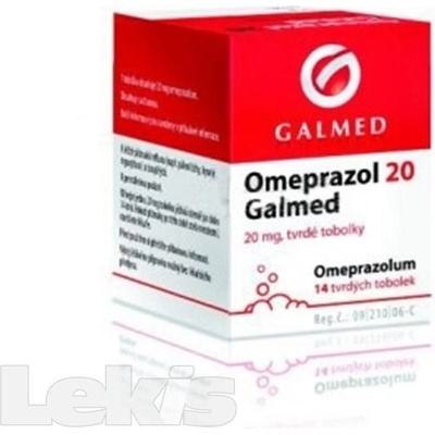 OMEPRAZOL GALMED POR 20MG CPS ETD 14