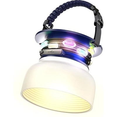 IMMAX solární lampička s integrovaným RGB barevný LED řetězem a funkcí powerbanky