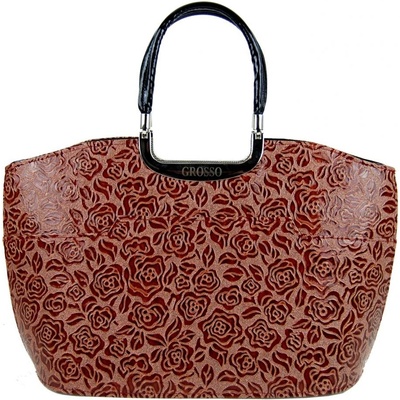 Grosso elegantná kabelka do ruky S5 staroružová