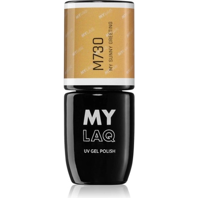 MylaQ UV Gel Polish гел лак за нокти цвят My Sunny Greeting 5ml