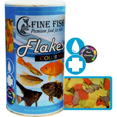 Aqua Tropic Fine Fish Flakes Color Mix 100 ml, 19 g