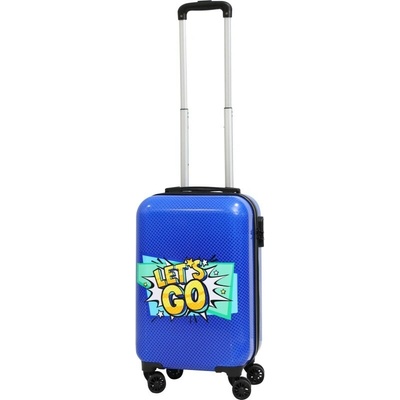 PROWORLD Příruční kufr do letadla na kolečkách 51 x 33 x 21,5 cm LETS GO KO-FB5000300