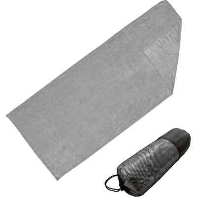 L Merch Sportovní ručník XF300 Grey 175 x 65 cm