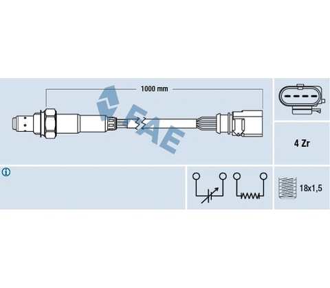 Lambda sonda FAE 77459