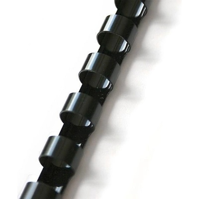 AVE Tech Hřbet pro kroužkovou vazbu 8 mm - černý