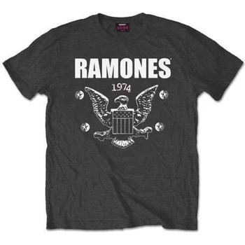 Ramones 1974 Eagle Charcoal Grey 2XL Риза (RATS04MC05)
