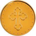 Macoins gold Златен медал Св. мъченици Вяра, Надежда, Любов и София