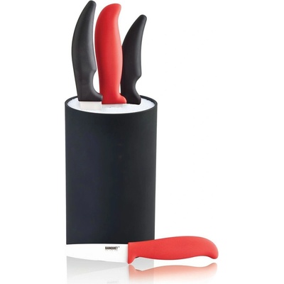 stojan na nože pr.11cm, v.18cm PH+PH štětiny CULINARIA Black