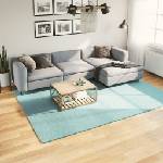 vidaXL Килим OVIEDO с къс косъм, зелен, 200x280 см (375583)