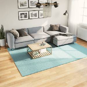 vidaXL Килим OVIEDO с къс косъм, зелен, 200x280 см (375583)