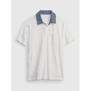 GAP Детска поло тениска GAP GAP | Byal | Момчешки | 104/110