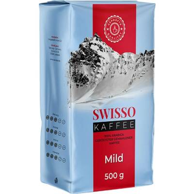 Swisso jemná mletá káva 100% arabika 0,5 kg