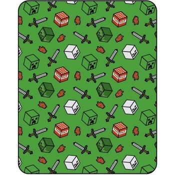 MINECRAFT fleecová deka