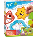 Totum Творчески комплект Totum - Уший сам, Цветни фигури (T740044) - ozone