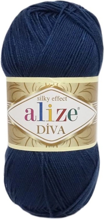 Alize Diva 361 modro čierna