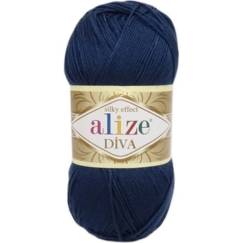 Alize Diva 361 modro čierna