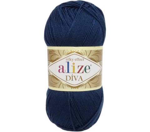 Alize Diva 361 modro čierna