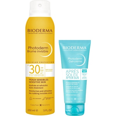 BIODERMA Photoderm Слънцезащитен прозрачен спрей Brume Invisible, SPF30, 150 ml