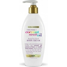 OGX Coconut Miracle Oil vyživujúci a termoochranný krém pre rýchlejšiu fúkanú 177 ml