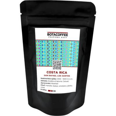 BotaCoffee Costa Rica SHB San Rafael los Santos zrnková 70 g