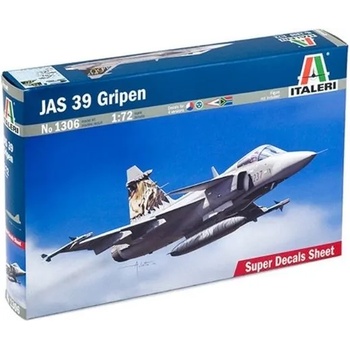 Italeri Italeri: Модел на изтребител Jas 39 Gripen, мащаб 1: 72 (1306S)