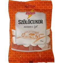 Microse Hroznový cukr pastilky s pomerančovou příchutí 75 g