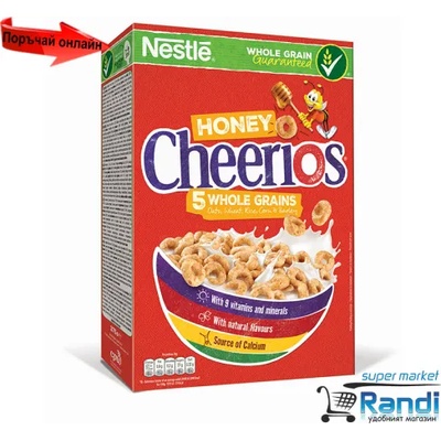 Nestlé Зърнена закуска Cheerios 375гр