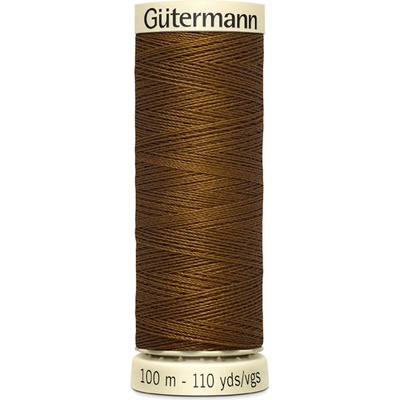 19 Univerzální šicí nit Gütermann 100% PES, hnědá