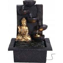ProGarden Fontána izbová s LED osvetlením BUDDHA rovná