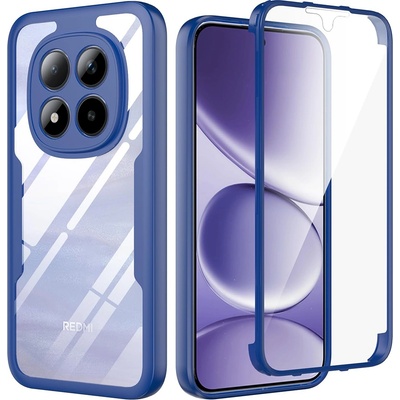 Techsuit Калъф за Xiaomi Redmi Note 15 Pro+ 5G / Poco M8 Pro 5G - ColorVerse 360 Series + Screen Protector - Techsuit - Син