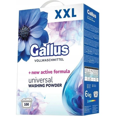 Gallus Univerzální prací prášek 100 kg 6 kg