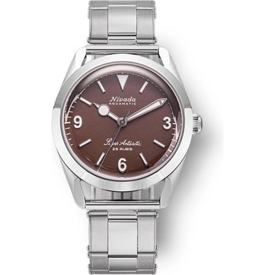 Nivada Grenchen Super Antarctic 3.6.9 Brown Oyster