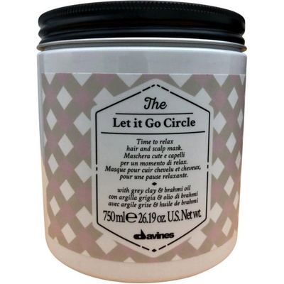Davines The Let it Go Circle крем-маска за коса хидратация контрол на къдренето 750 мл