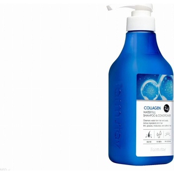 Farmstay Collagen Water Full šampon s kondicionérem 530 ml