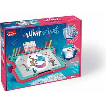 Maped Творчески комплект за рисуване, русалка, MAPED CREATIV "Lumi Board" 904101 (904101)