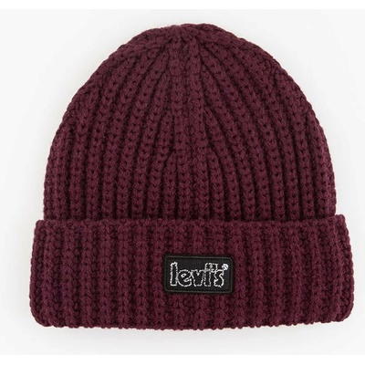 Levi's Chunky beanie Bordová