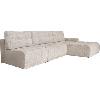 Miuform Бежов разтегателен модулен ъглов диван с място за съхранение (десен ъгъл) Lulu - Miuform (2221PE06)